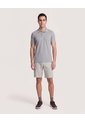 Bermuda Resort Con Cordón De Ajuste  Para Hombre Gris Ostu de Ostu