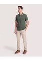 Polo Jersey Lycrada  Para Hombre Verde Ostu de Ostu