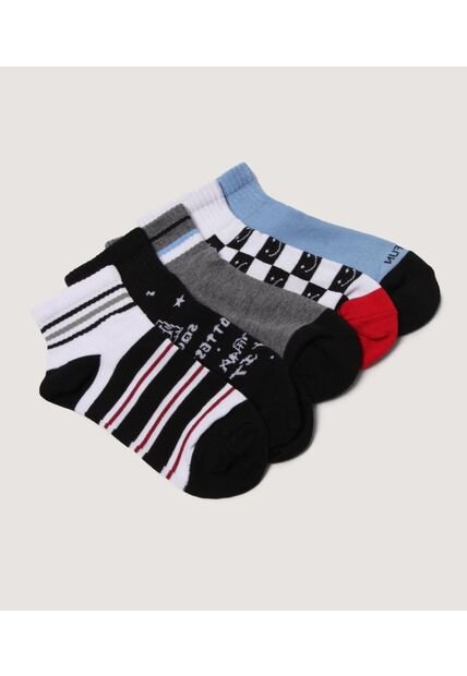 Medias Infantil Niño Tobillera Color Negro Marca Ostu #80980153
