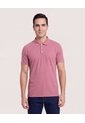 Polo Basica  Para Hombre Rosado Ostu de Ostu