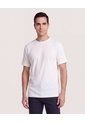 Camiseta Regular Tricot  Para Hombre Crema Ostu de Ostu