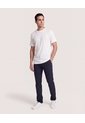 Camiseta Regular Tricot  Para Hombre Crema Ostu de Ostu