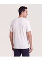 Camiseta Regular Tricot  Para Hombre Crema Ostu de Ostu
