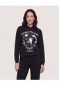 Hoodie Maléfica Dark Roses  Para Mujer Negro Ostu de Ostu