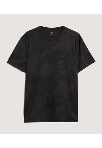 Camiseta Para Hombre Manga Corta Cuello Redondo Color Negro Marca Ostu #60091690 Ostu