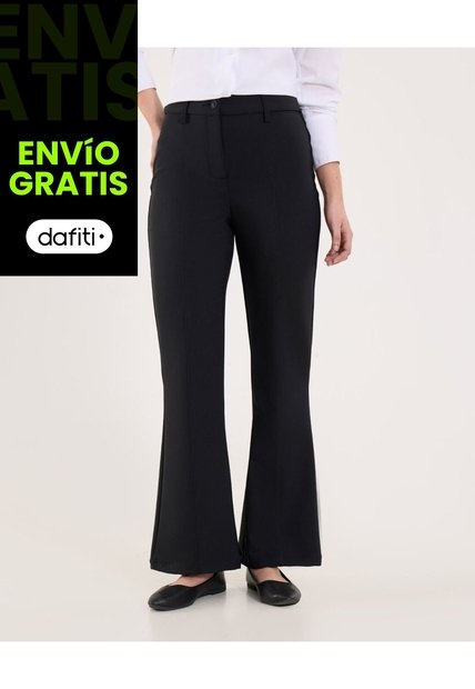 Pantalón Para Mujer Moda Color Negro Marca Ostu #40070830