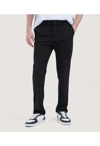 Pantalon Para Hombre Chino Color Negro Marca Ostu #60070297 Ostu