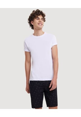 Bermuda Para Hombre  Color Negro Marca Ostu #60100186 Ostu