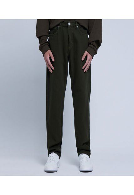 Jean Para Hombre New Regular Color Verde  Marca Ostu #60160290