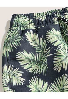 Pantaloneta Para Niño De Baño Corta Color Azul  Marca Ostu #80270016