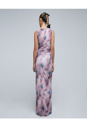 Vestido Para Mujer Manga Sisa Color Rosa Marca Ostu #40170263