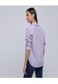 Camisa Para Mujer Manga Larga Color Lila Marca Ostu #40010219 de Ostu
