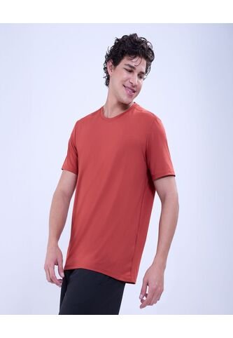 Camiseta Para Hombre Manga Corta Color Naranja Marca Ostu #60091479 Ostu