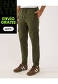 Pantalón Para Hombre Jogger Color Verde Marca Ostu #60070511 de Ostu
