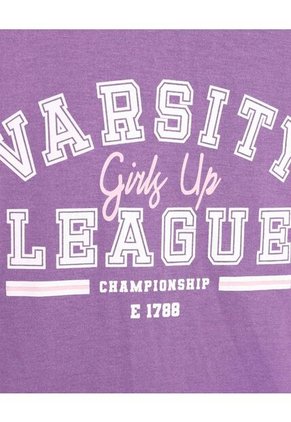 Camiseta Para Mujer Manga Corta Color Morado Marca Ostu #40092052