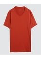 Camiseta Para Hombre Manga Corta Color Naranja Marca Ostu #60091479 de Ostu
