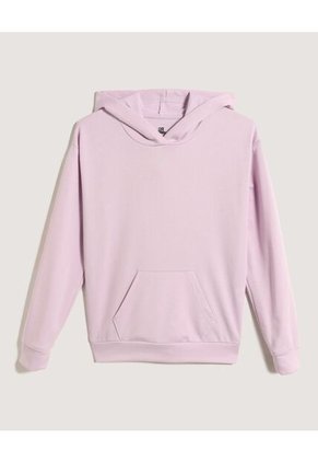 Buzo Para Niña Hoodie Color Lila  Marca Ostu #90060116