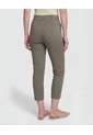 Pantalón Basico Capri  Para Mujer Verde Ostu de Ostu
