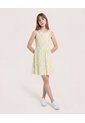 Vestido Rayas De Verano Para Niña  Infantil Niña Crema Ostu de Ostu