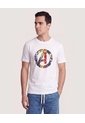 Camiseta Avengers Circle Art  Para Hombre Crema Ostu de Ostu