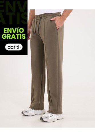 Pantalón Para Hombre Jogger Color Verde Marca Ostu #60070513 Ostu