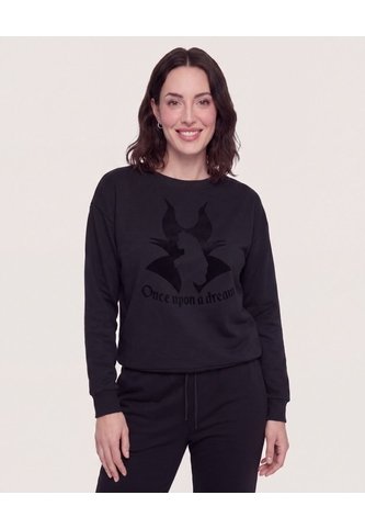 Buzo Maléfica Dream Mood  Para Mujer Negro Ostu Ostu