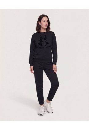Buzo Maléfica Dream Mood  Para Mujer Negro Ostu