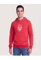 Buzo Hoodie Spiderman Telaraña  Para Hombre Rojo Ostu de Ostu