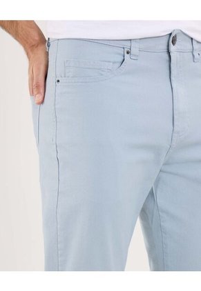 Pantalón Para Hombre 5 Bolsillos Color Azul Marca Ostu #60070420