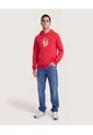 Buzo Hoodie Spiderman Telaraña  Para Hombre Rojo Ostu de Ostu