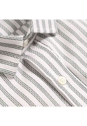 Camisa Para Hombre Manga Corta Con Bolsillo Color Verde  Marca Ostu #60010636