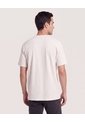 Camiseta Regular Texturizada  Para Hombre Gris Ostu de Ostu