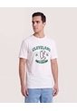 Camiseta Cleveland Regular  Para Hombre Crema Ostu de Ostu