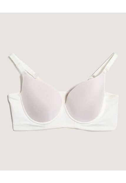 Brasier Copa Completa Con Arco  Para Mujer Crema Ostu