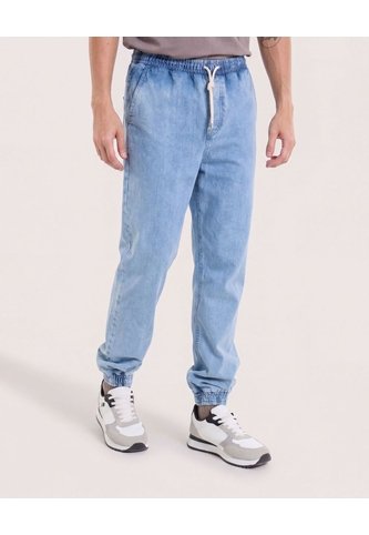 Jean Jogger  Para Hombre Azul Ostu Ostu