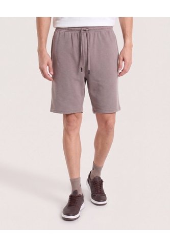 Bermuda Con Ajuste Cómodo  Para Hombre Café Ostu Ostu