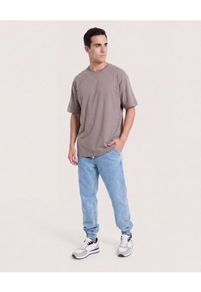 Jean Jogger  Para Hombre Azul Ostu