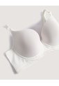 Brasier Copa Completa Con Arco  Para Mujer Crema Ostu de Ostu