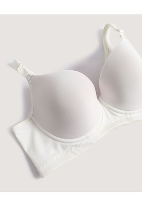 Brasier Copa Completa Con Arco  Para Mujer Crema Ostu