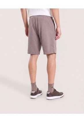 Bermuda Con Ajuste Cómodo  Para Hombre Café Ostu