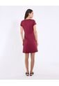 Vestido  Para Mujer M/C Medio Color Vino Marca Ostu #40170377 de Ostu