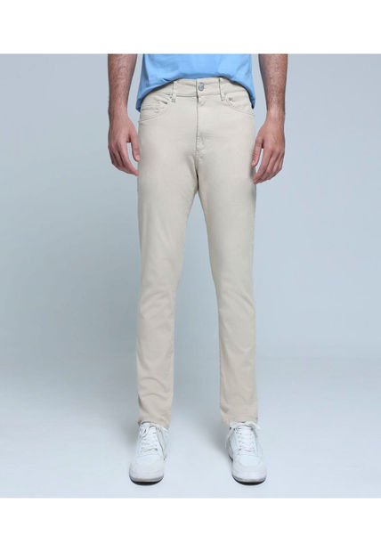 Pantalon Para Hombre  Color Beige Marca Ostu #60070325