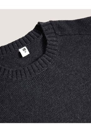 Saco Tejido Para Hombre Negro Ostu