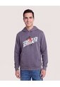 Buzo Hoodie Mickey  Para Hombre Gris Ostu de Ostu