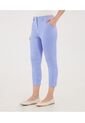 Pantalón Para Mujer Capri Color Azul Marca Ostu #40070815 de Ostu