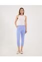 Pantalón Para Mujer Capri Color Azul Marca Ostu #40070815 de Ostu