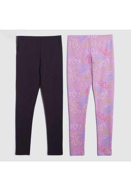 Leggins Para Niña Largo Color Pack X Marca Ostu #90230100