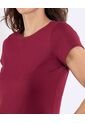 Vestido  Para Mujer M/C Medio Color Vino Marca Ostu #40170377 de Ostu
