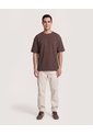 Jogger Utility Relax  Para Hombre Beige Ostu de Ostu