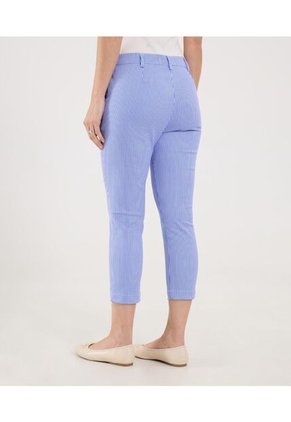Pantalón Para Mujer Capri Color Azul Marca Ostu #40070815